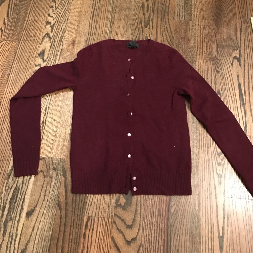 j Crew cashmere cardigan