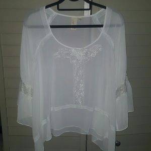Sheer White shirt