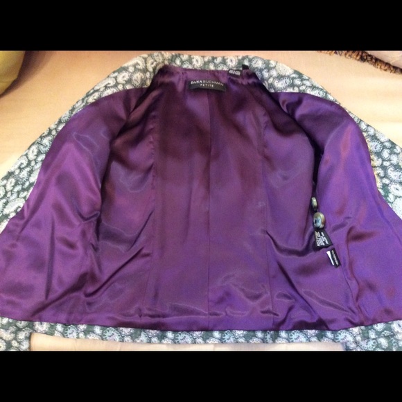 Dana Buchman Embroidered Blazer sz.0P - Picture 6 of 8