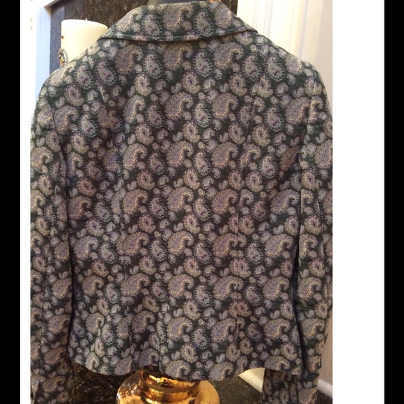 Dana Buchman Embroidered Blazer sz.0P - Picture 8 of 8