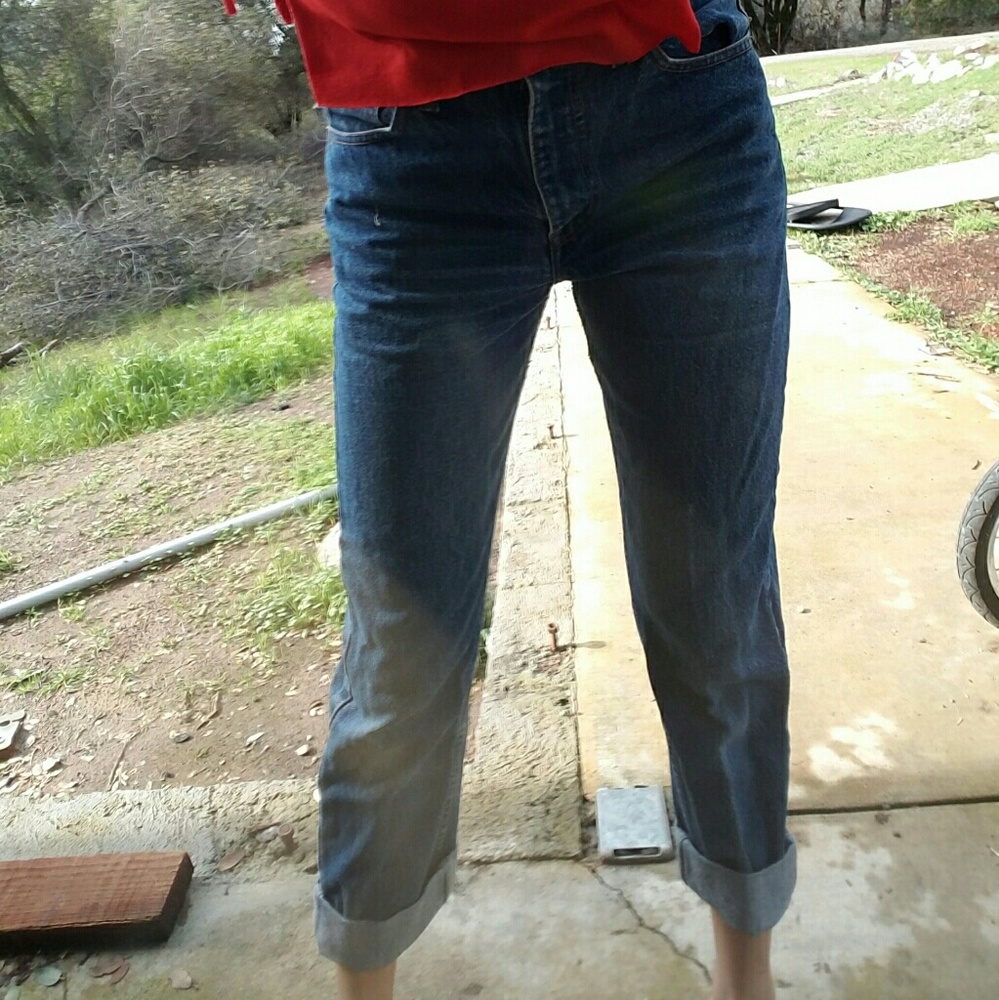 Levi 501 mom jeans