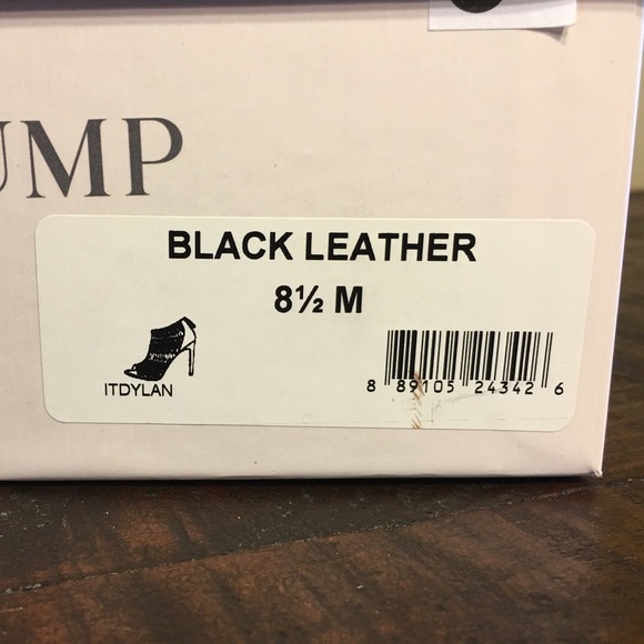 Ivanka Trump Black Leather Booties - 8.5M ITDYLAN - Picture 5 of 5