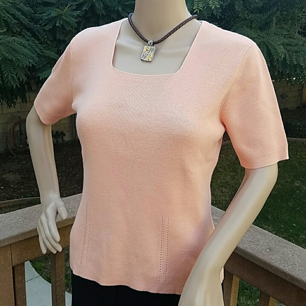 Lovely Peach Sweater - Size S
