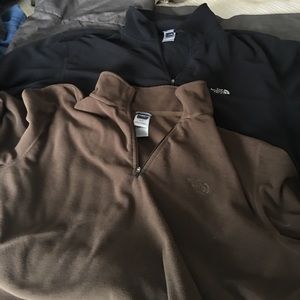 North face men's pullovers