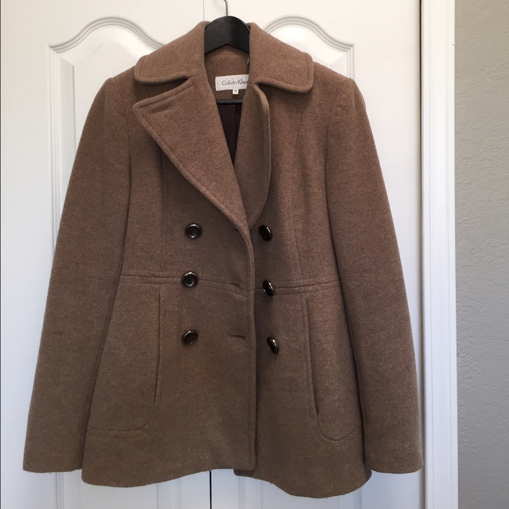 Calvin Klein Wool Peacoat