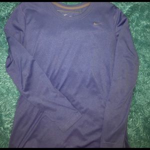 Blue Nike Dri-fit