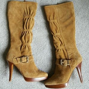 Michael Kors Laddington Suede Boots