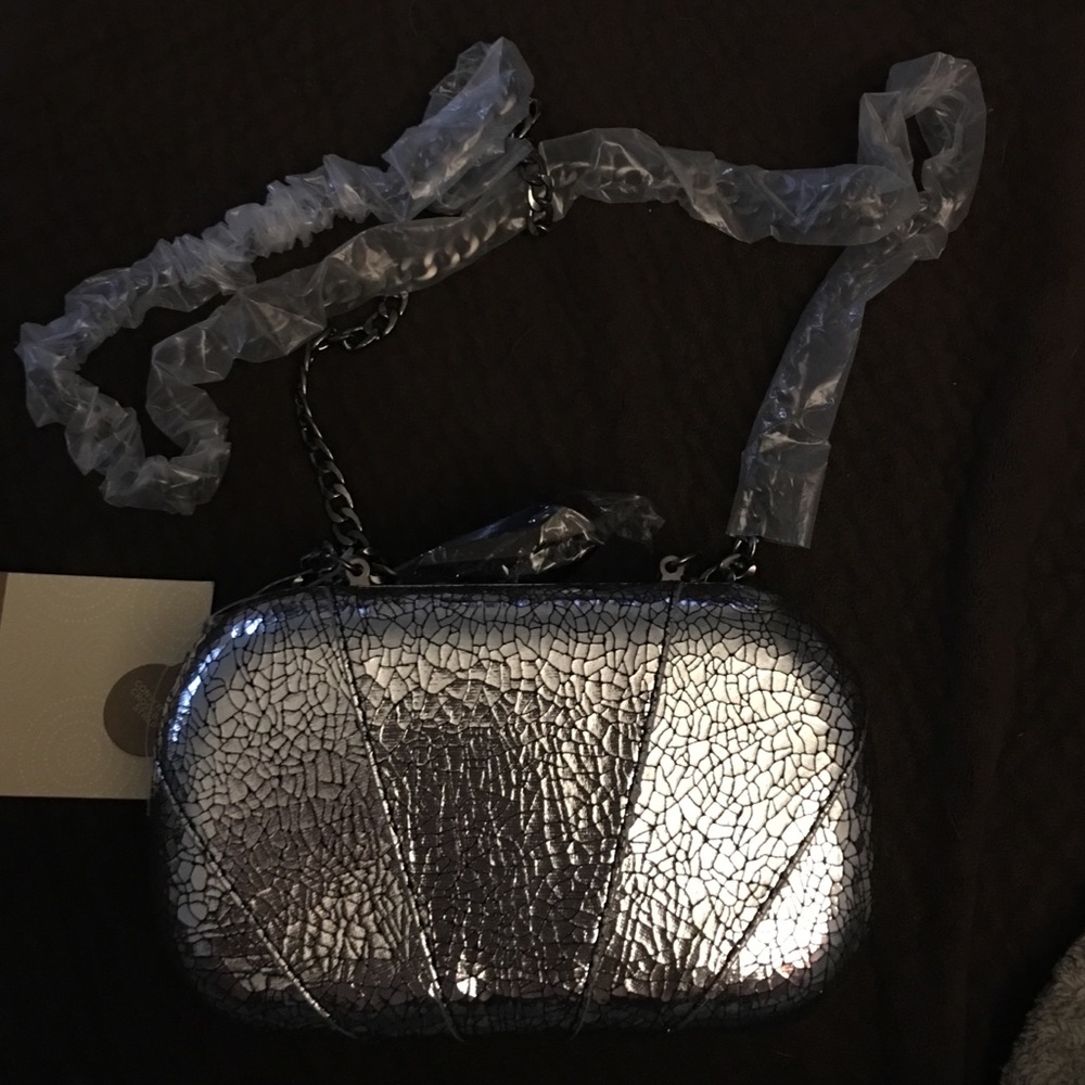Silver clutch
