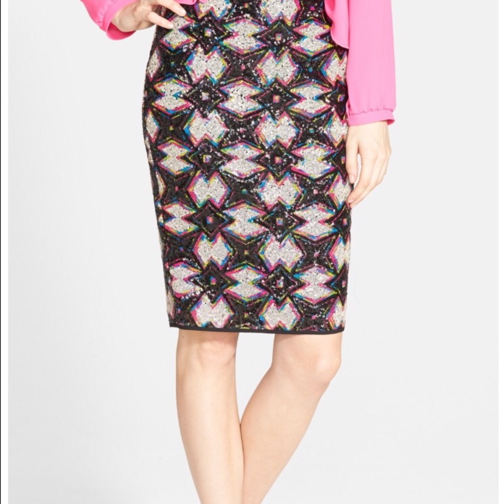 Multi-Color Sequin Skirt (ASTR)