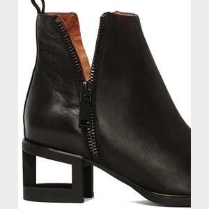 Jeffery Campbell Boone Booties- All Black