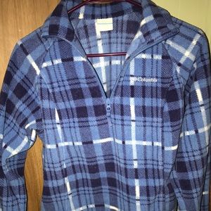 Women's Columbia quarter zip fleece