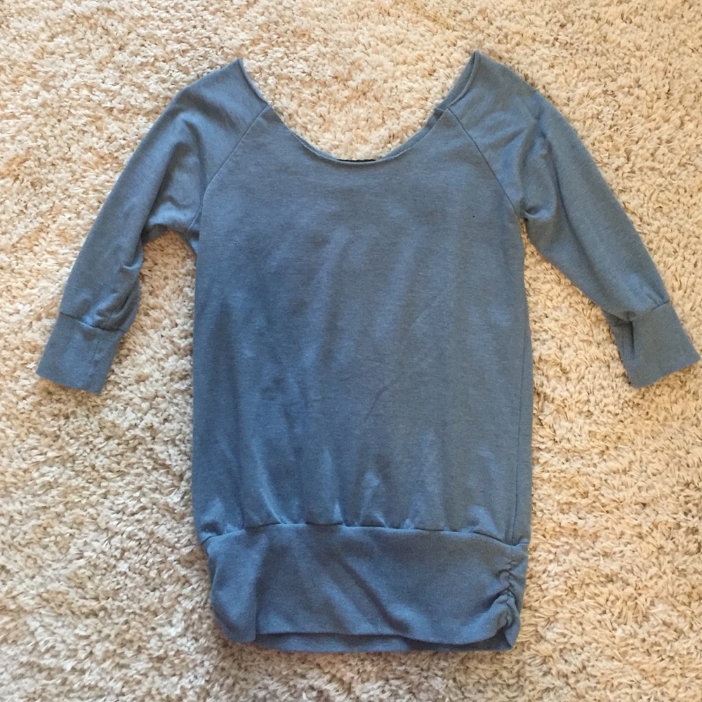Light blue oversized shirt