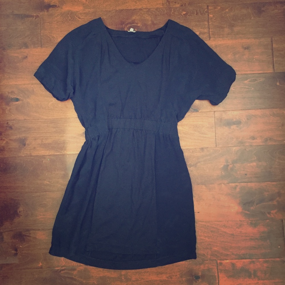 J Crew Navy Blue Long Blouse
