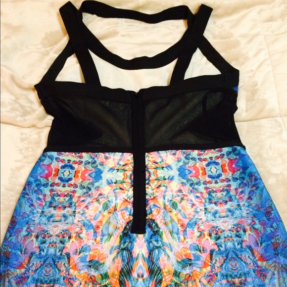 Technicolor Party Dress - Picture 3 of 3