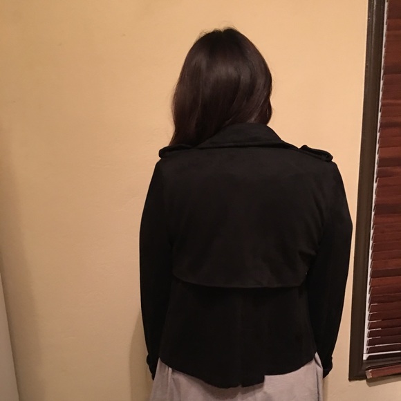 Suede Mel Jacket~Black - Picture 2 of 3