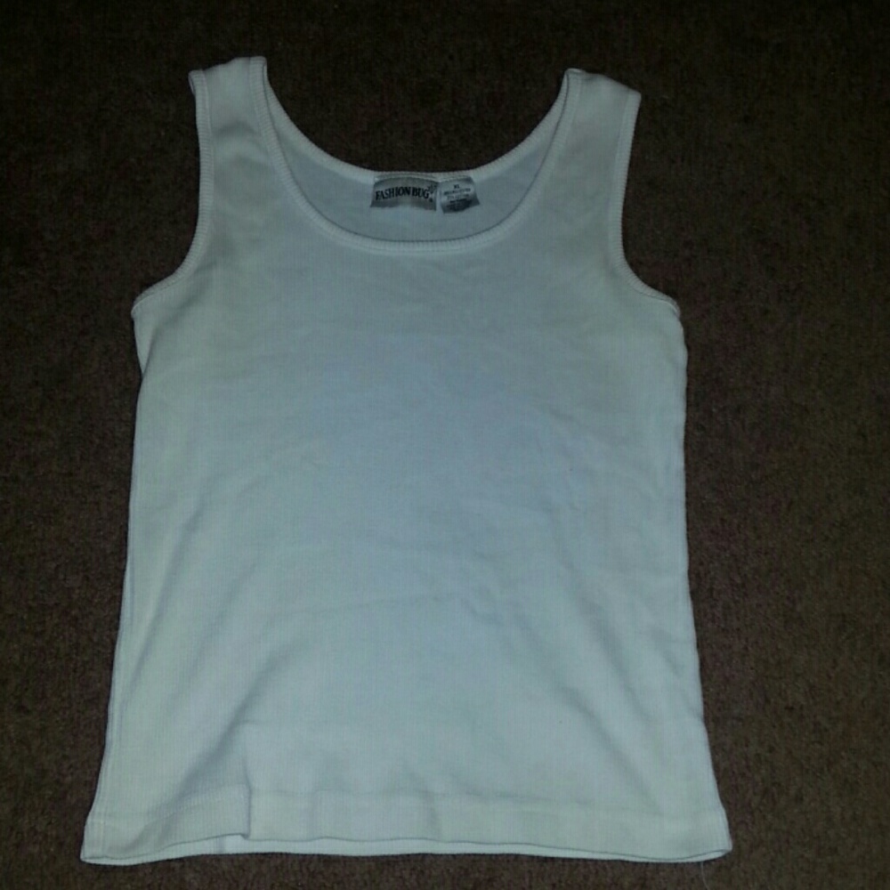 White tank top