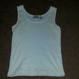White tank top