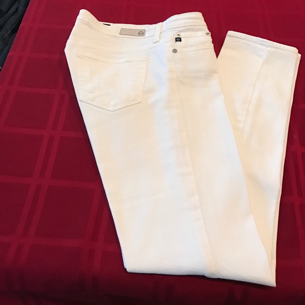 AG White Jeans