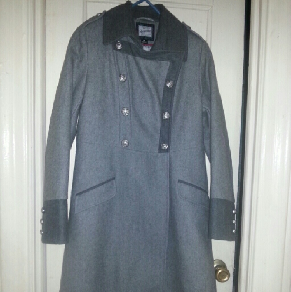 Rothschild knee length peacoat