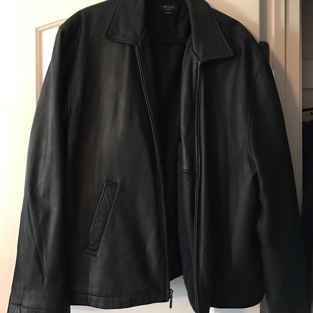 Brooks Brothers Leather Jacket