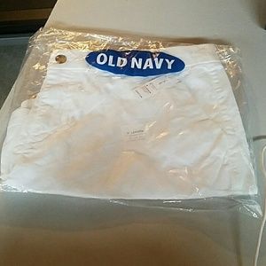 White Jean Shorts NWT