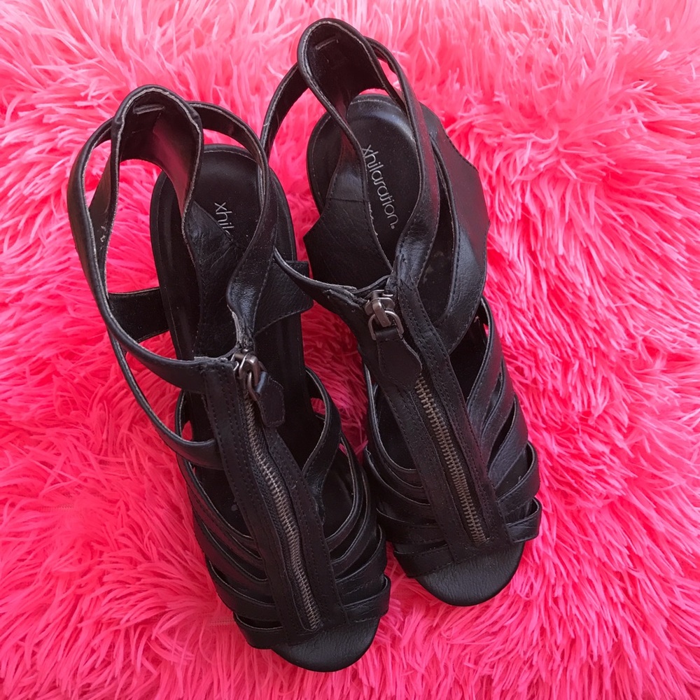 Strapped Up Mossimo Strappy Platform Sandals