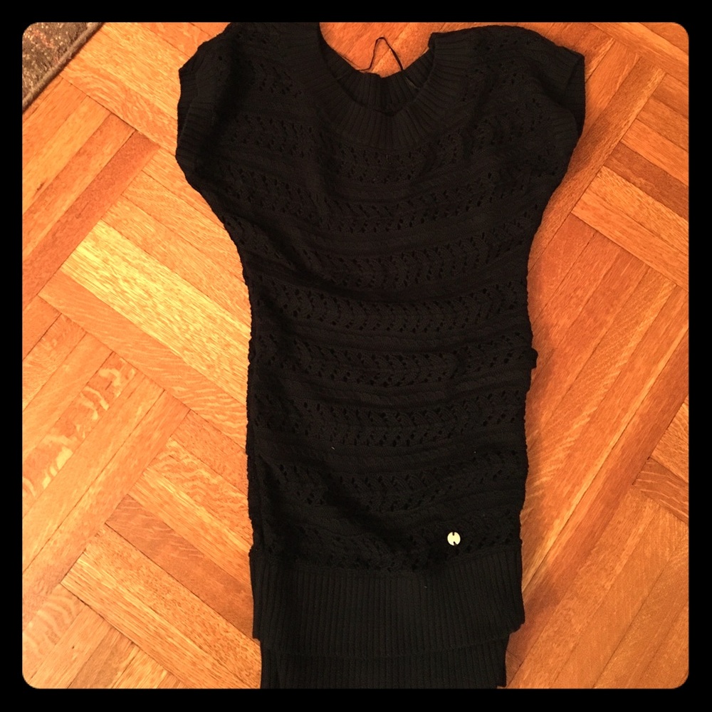 Guess Jeans Sleeveless Sweater Tunic - Picture 1 of 1