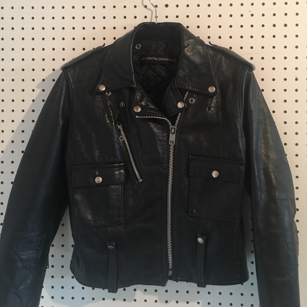 Vintage Harley Davidson leather jacket