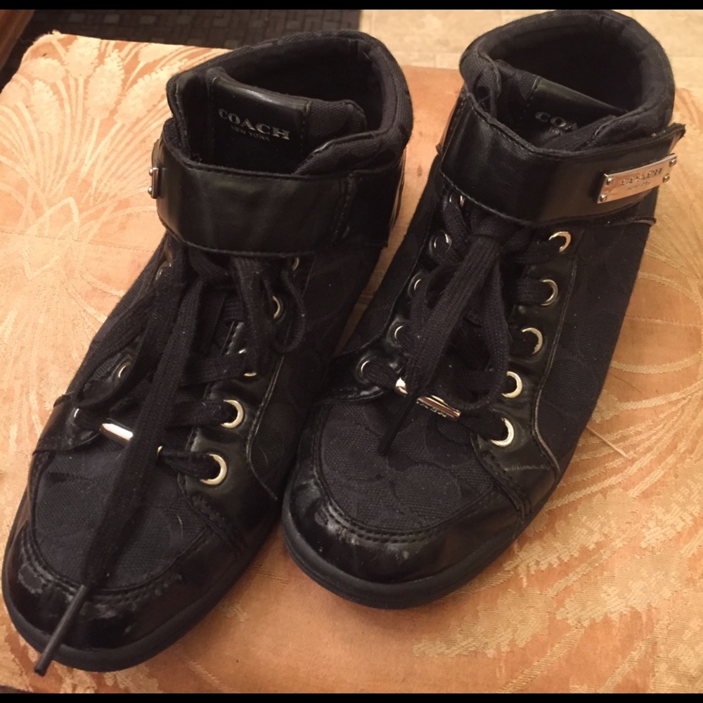 Mid top coach shoes
