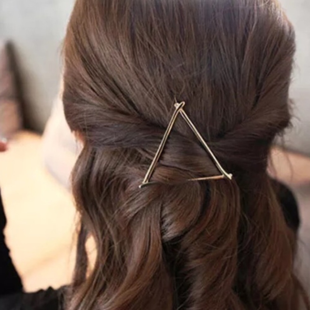 Triangle Barrettes