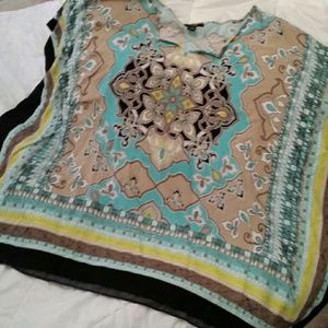 Very fun Poncho top for summer