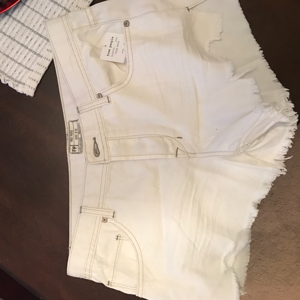 White shorts