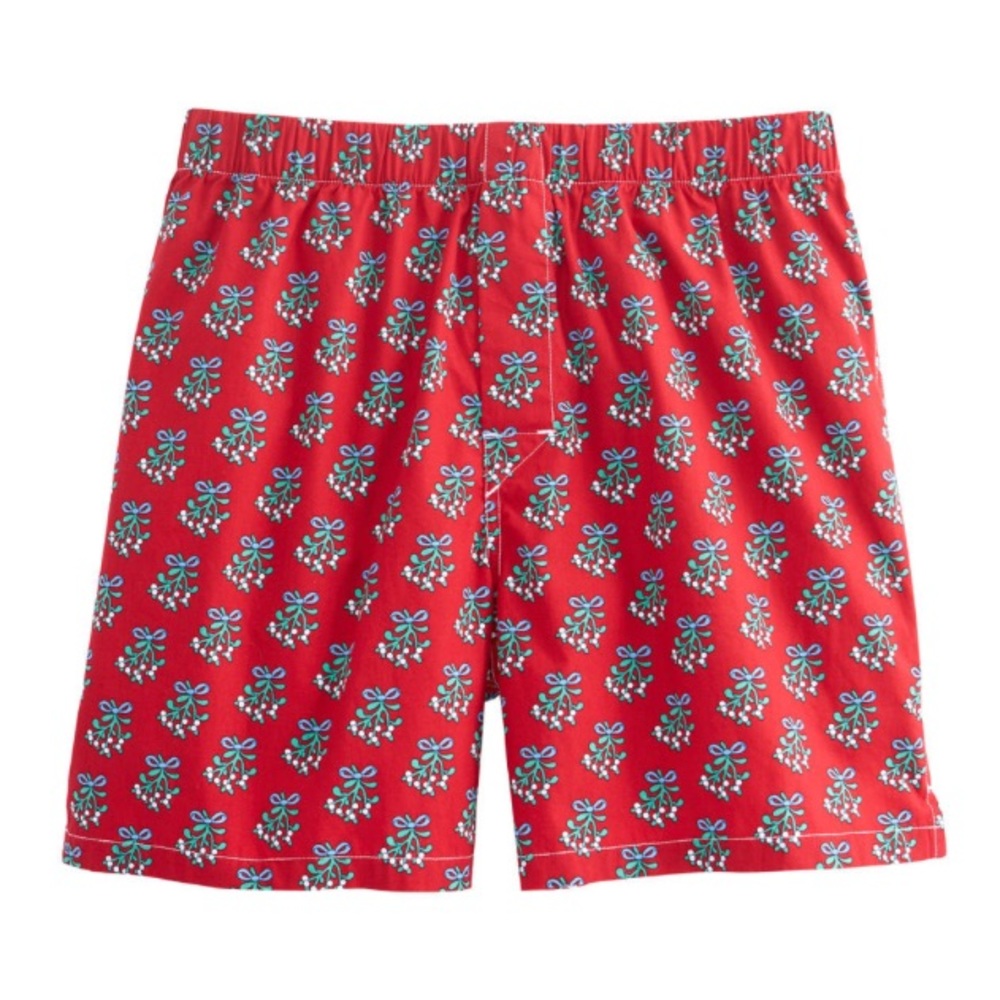 NEW! Host Pick! Vineyard Vines Red Mistletoe Boxer