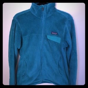 Patagonia better sweater zip jacket.