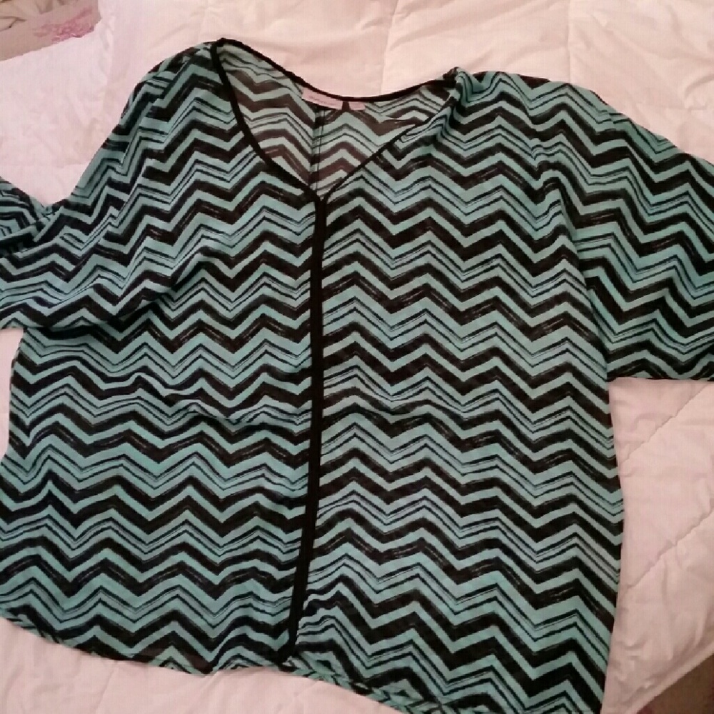 Very cute sheer summer top