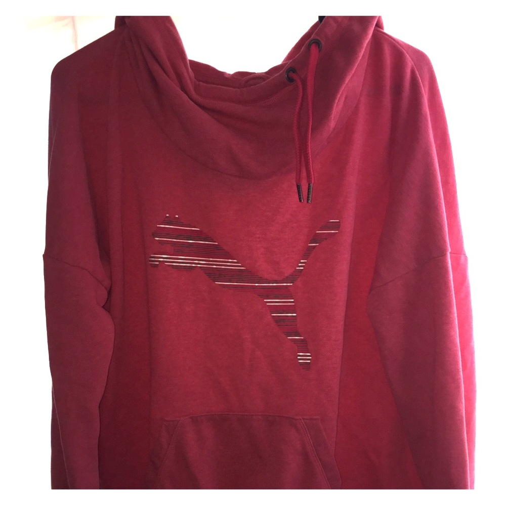 Pink Puma hoodie