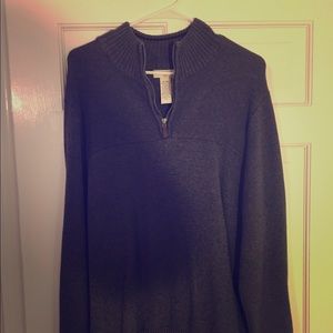 Dockers quarter zip gray