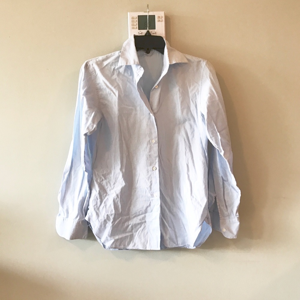Light blue Barneys button down -- Size S