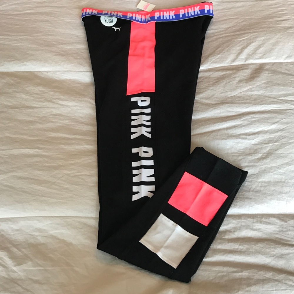 NWT PINK yoga leggings