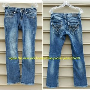 VIGOSS THE NEW YORK BOOTCUT JEANS 25X33