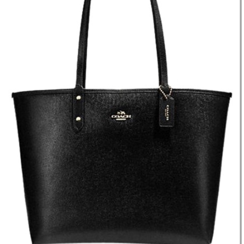 Coach reversible tote