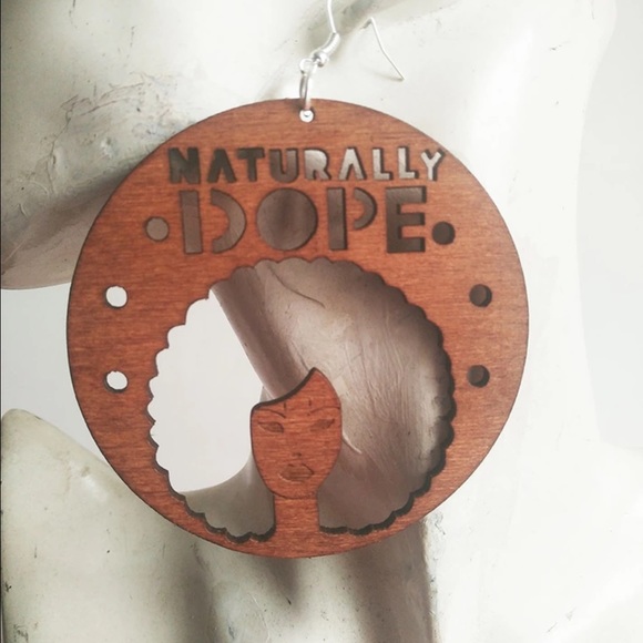 Brand new NATURALLY DOPE EARRINGS!!! In bag - Picture 1 of 1