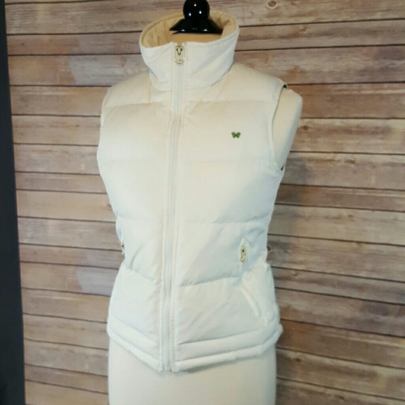 Aéropostale White Puffer Vest - Picture 2 of 8