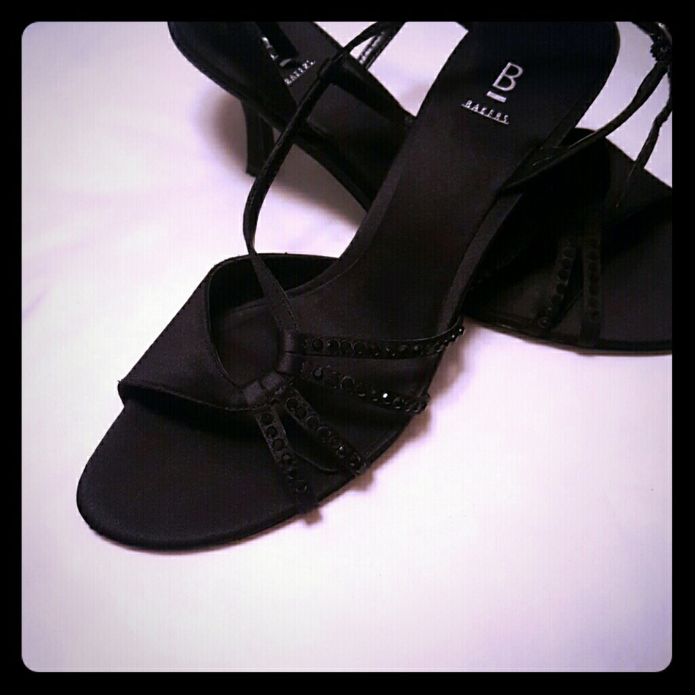 Black heels from Bakers