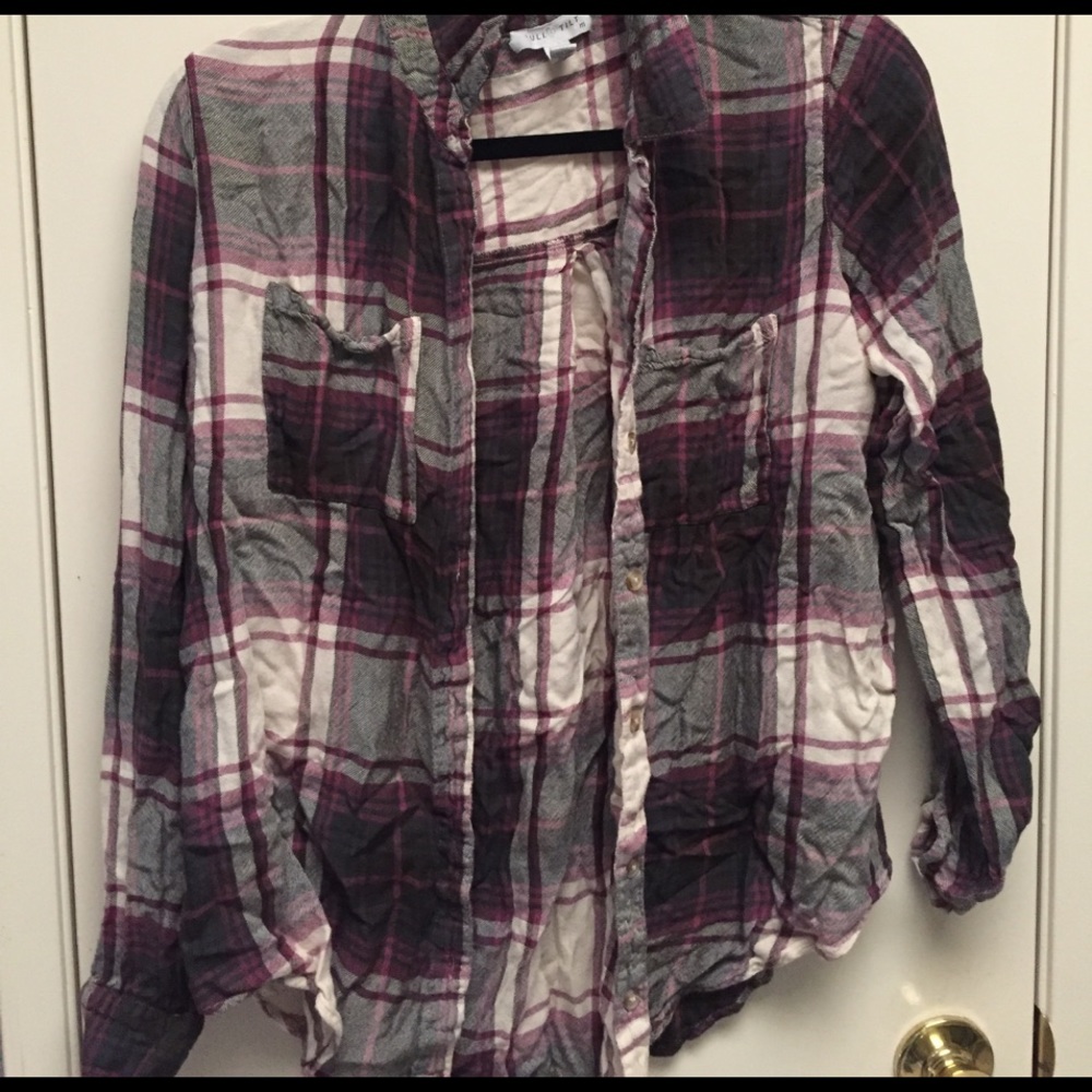 Plaid long sleeve