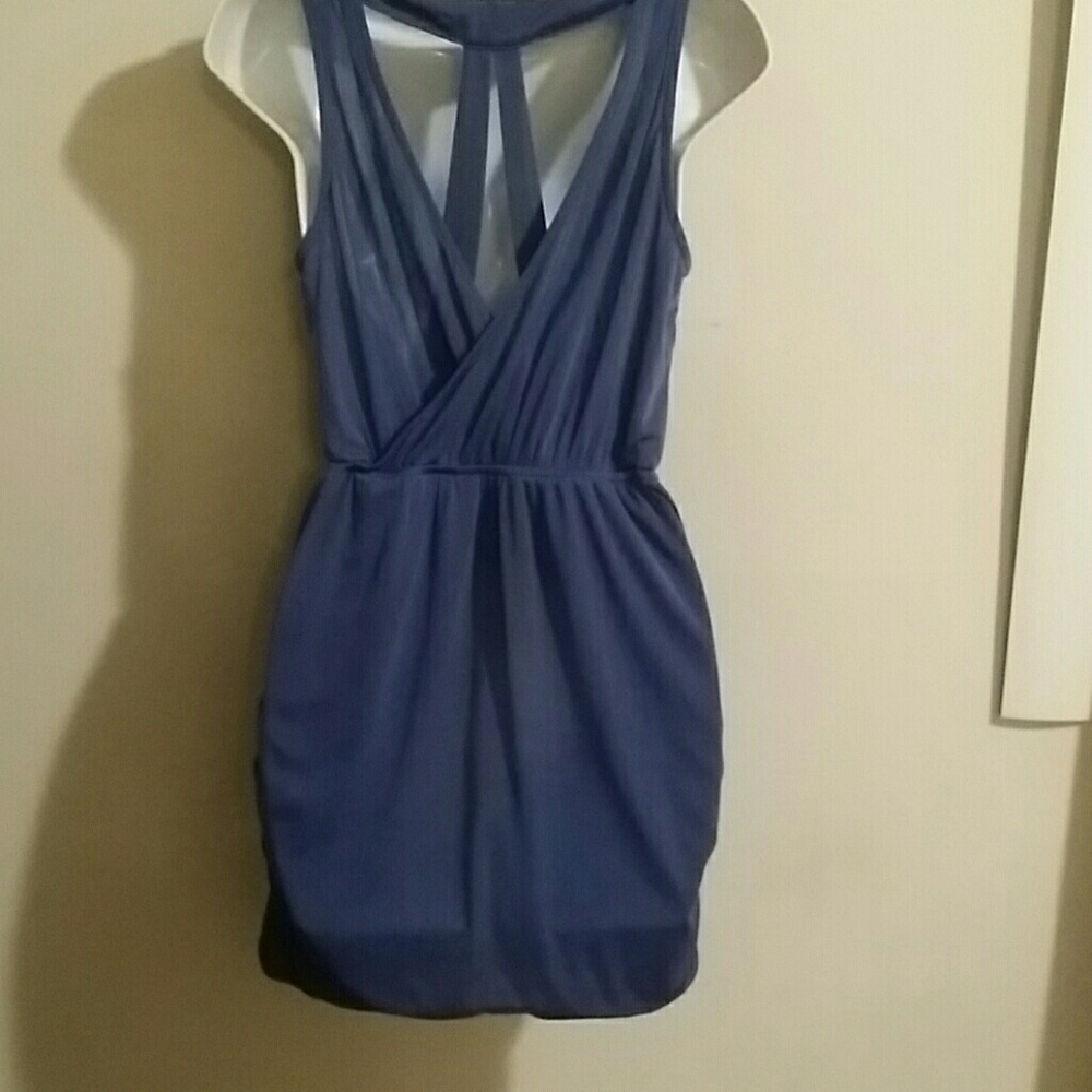 Blue SUMMER Dress. - Picture 3 of 4