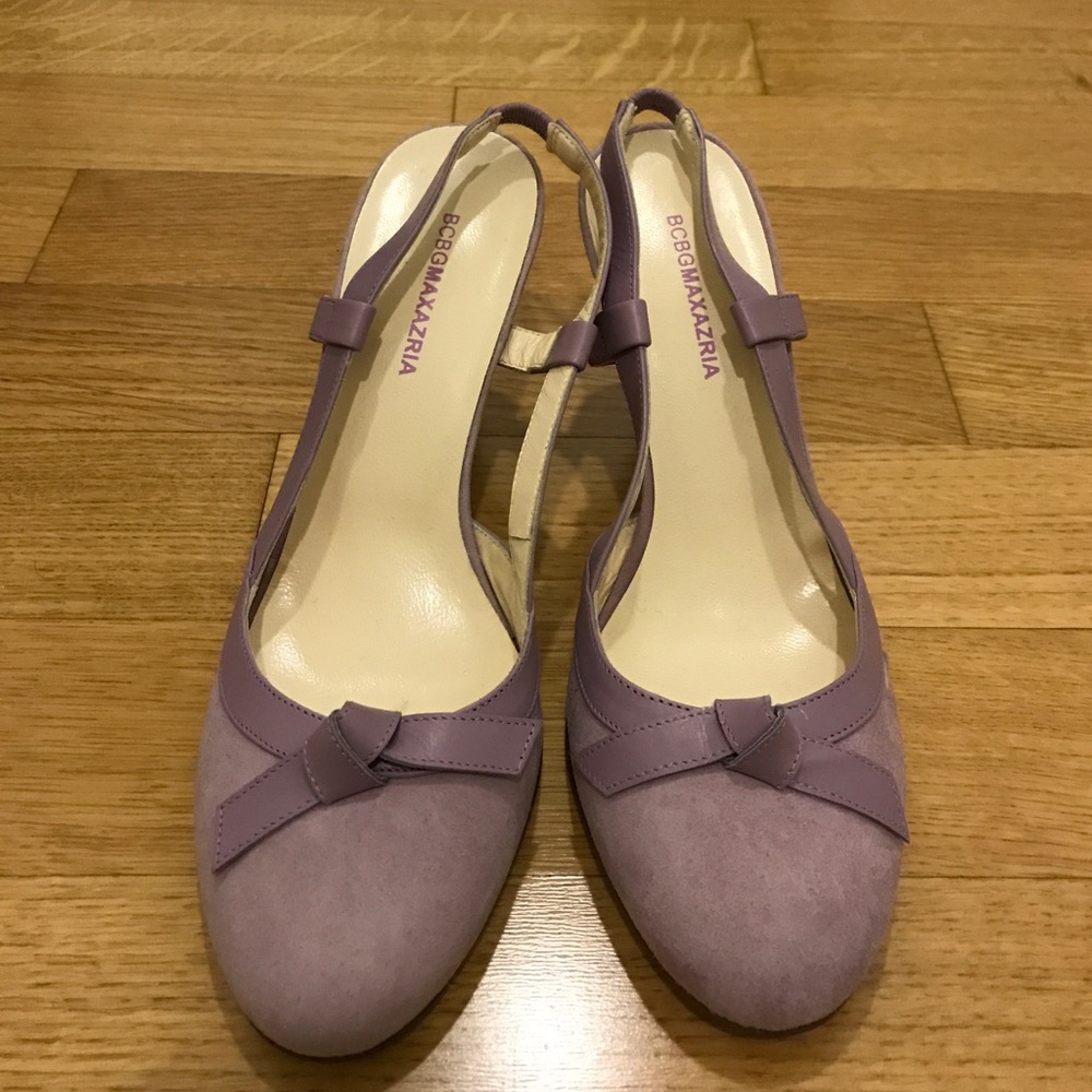 BCBG Max Azria sling back pumps