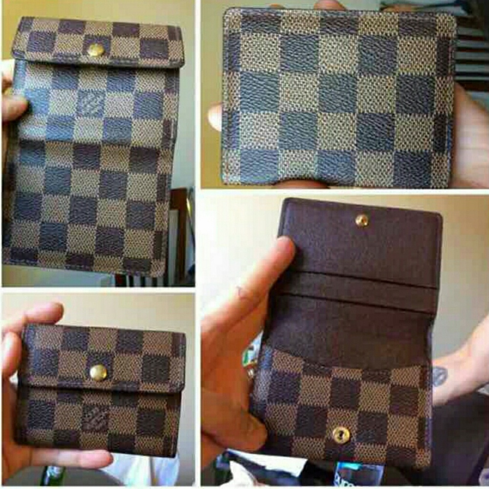 Authentic LV Ludlow Wallet Damier Ebene