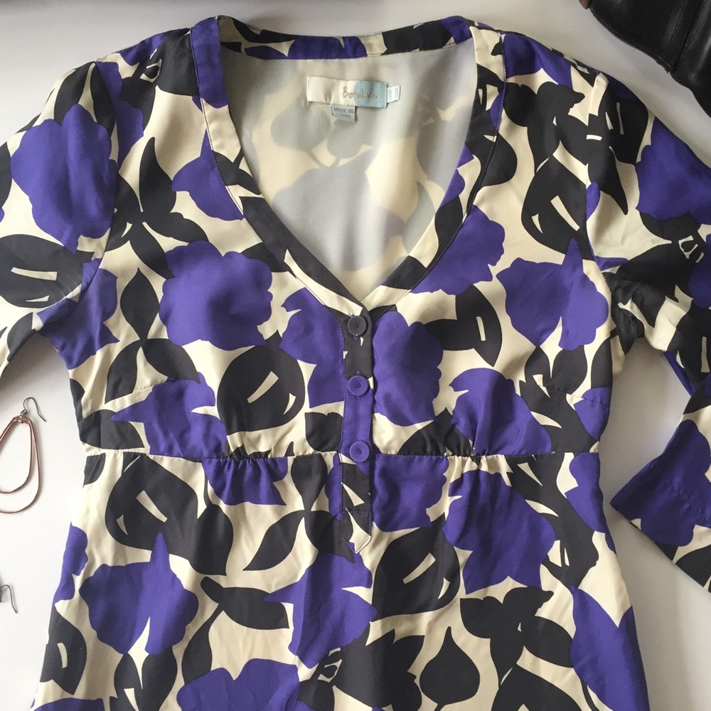 Boden • Silk tunic dress