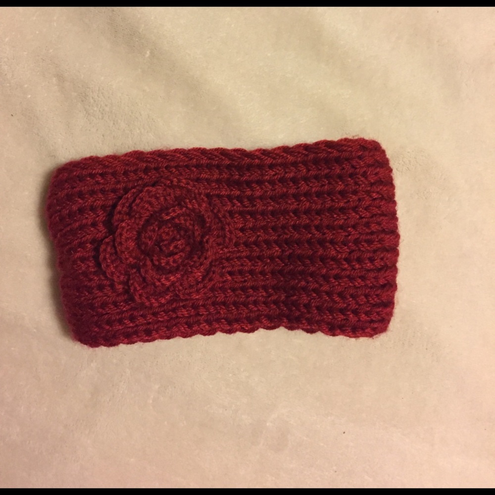 Red headband